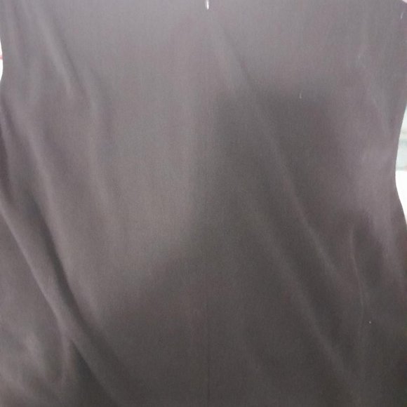 Vince Camuto Black Faux Draped Wrap Zip Dress - Picture 8 of 8